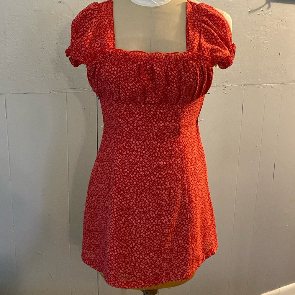 MAMAVIRUS size S red dress